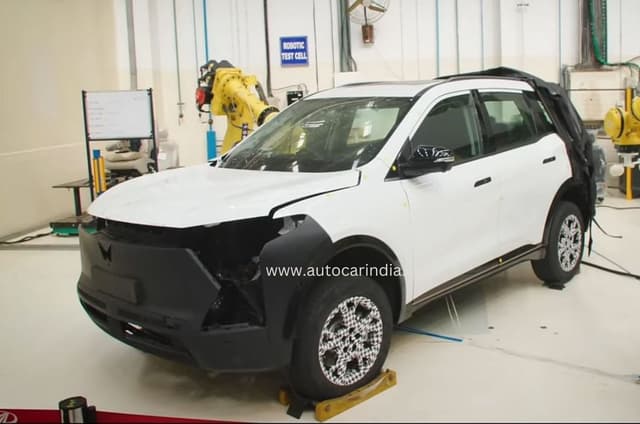Mahindra XUV e8 takes shape